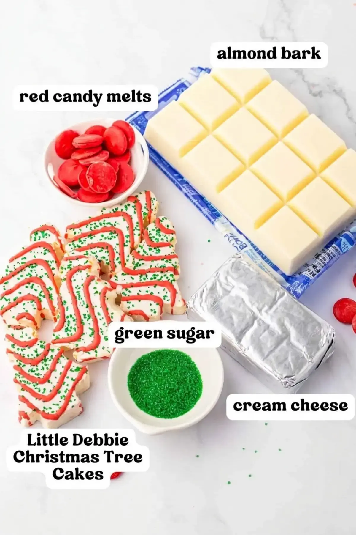 Little Debbie Christmas Tree Cake Balls, Ingredients