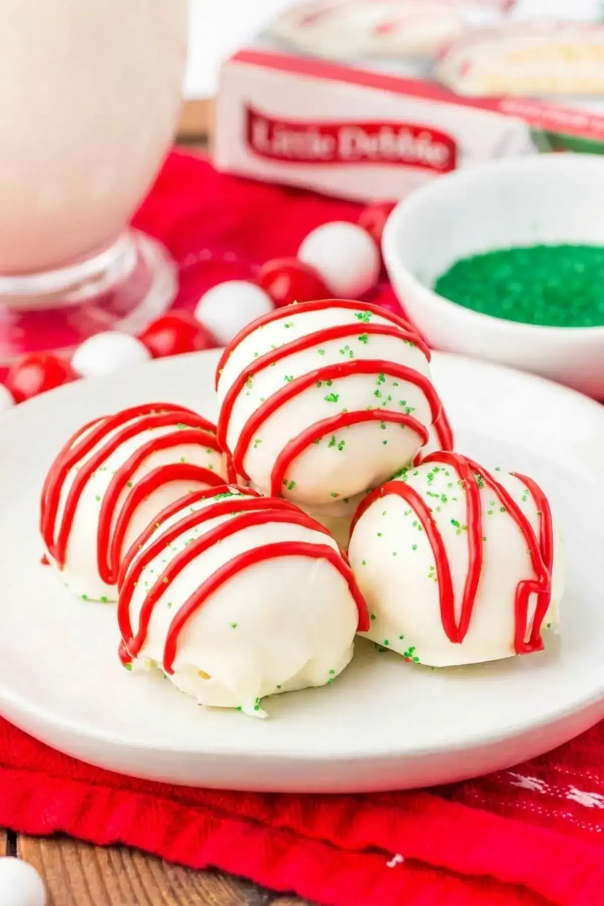 Little Debbie Christmas Tree Cake Balls